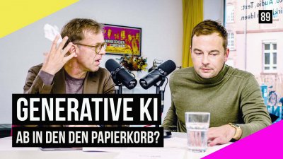 89 - Künstliche Intelligenz und gekränkte Kreativität